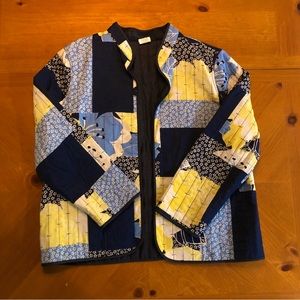 Alfred Dunner Quilt Jacket - Sz 14 Petite
